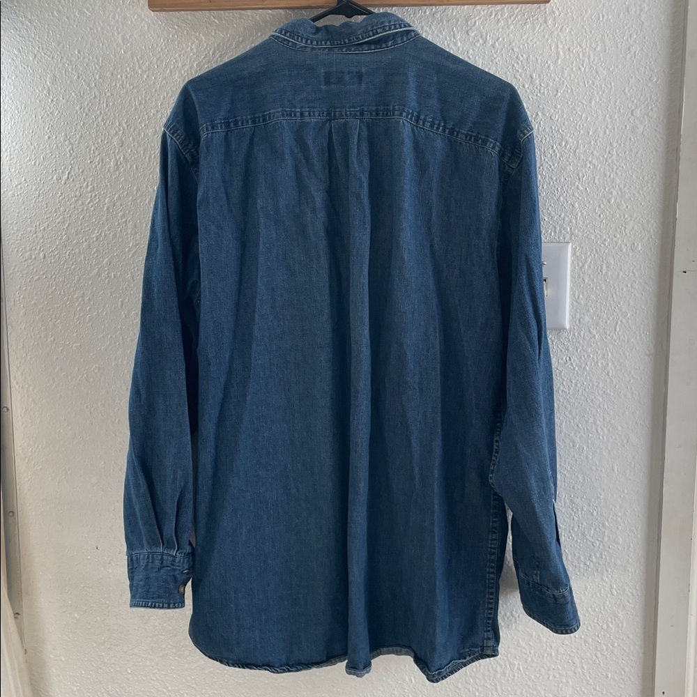 Denim Button Down - Picture 3 of 4
